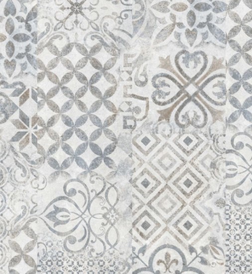 Retro Chic Blue Grey